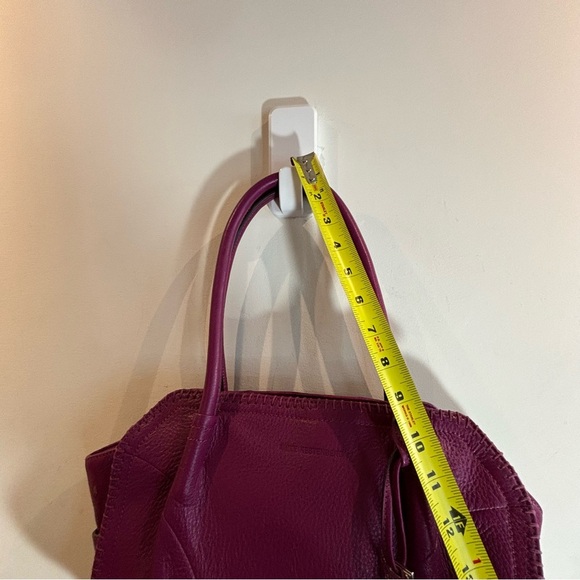 AIMEE KESTENBERG Leather Multiple Pockets Shoulder Bag Handbag Satchel - Picture 6 of 15